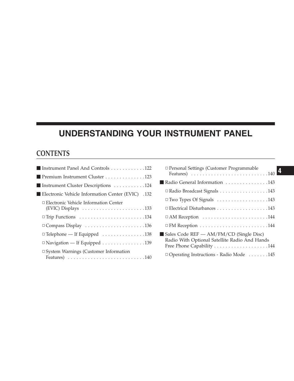 Dodge 2007 Charger SRT8 User Manual | Page 119 / 352