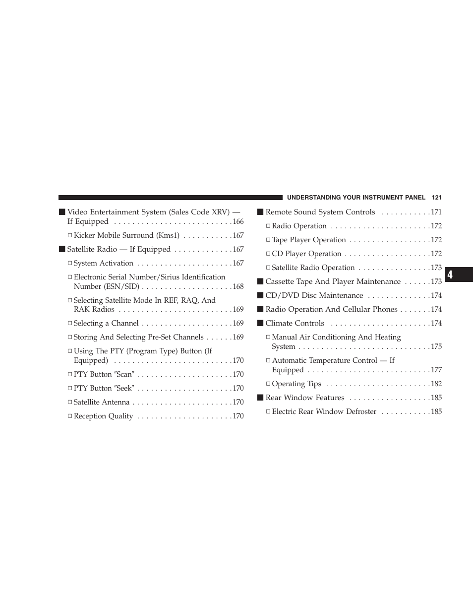 Dodge 2007 Charger SRT8 User Manual | Page 121 / 352