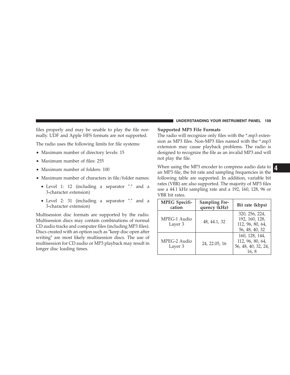 Dodge 2007 Charger SRT8 User Manual | Page 159 / 352