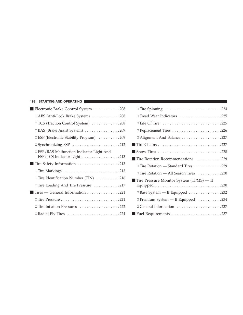 Dodge 2007 Charger SRT8 User Manual | Page 188 / 352