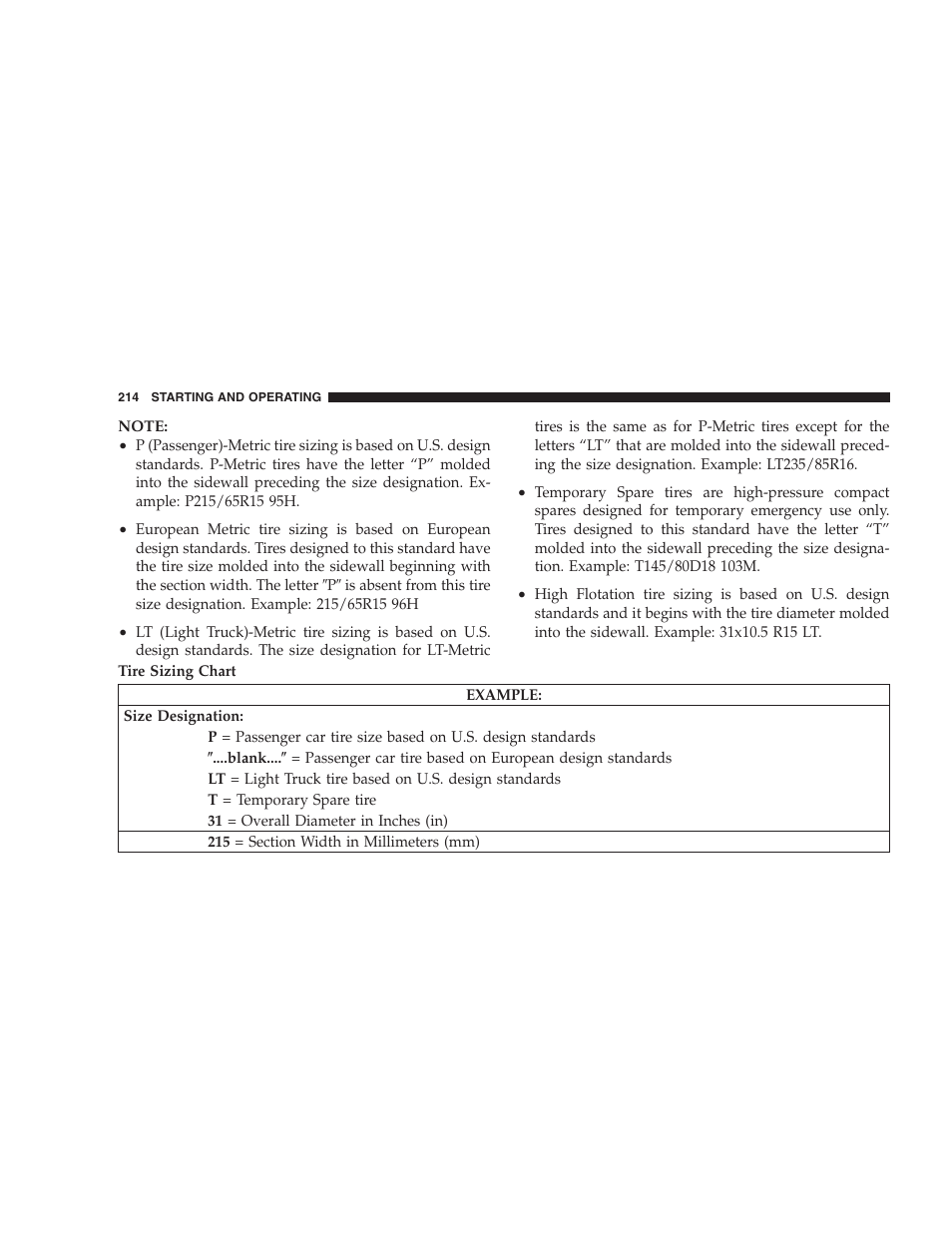 Dodge 2007 Charger SRT8 User Manual | Page 214 / 352