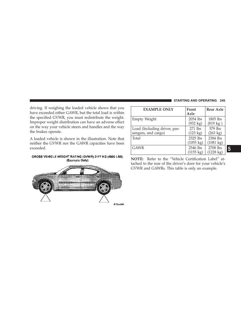 Dodge 2007 Charger SRT8 User Manual | Page 245 / 352