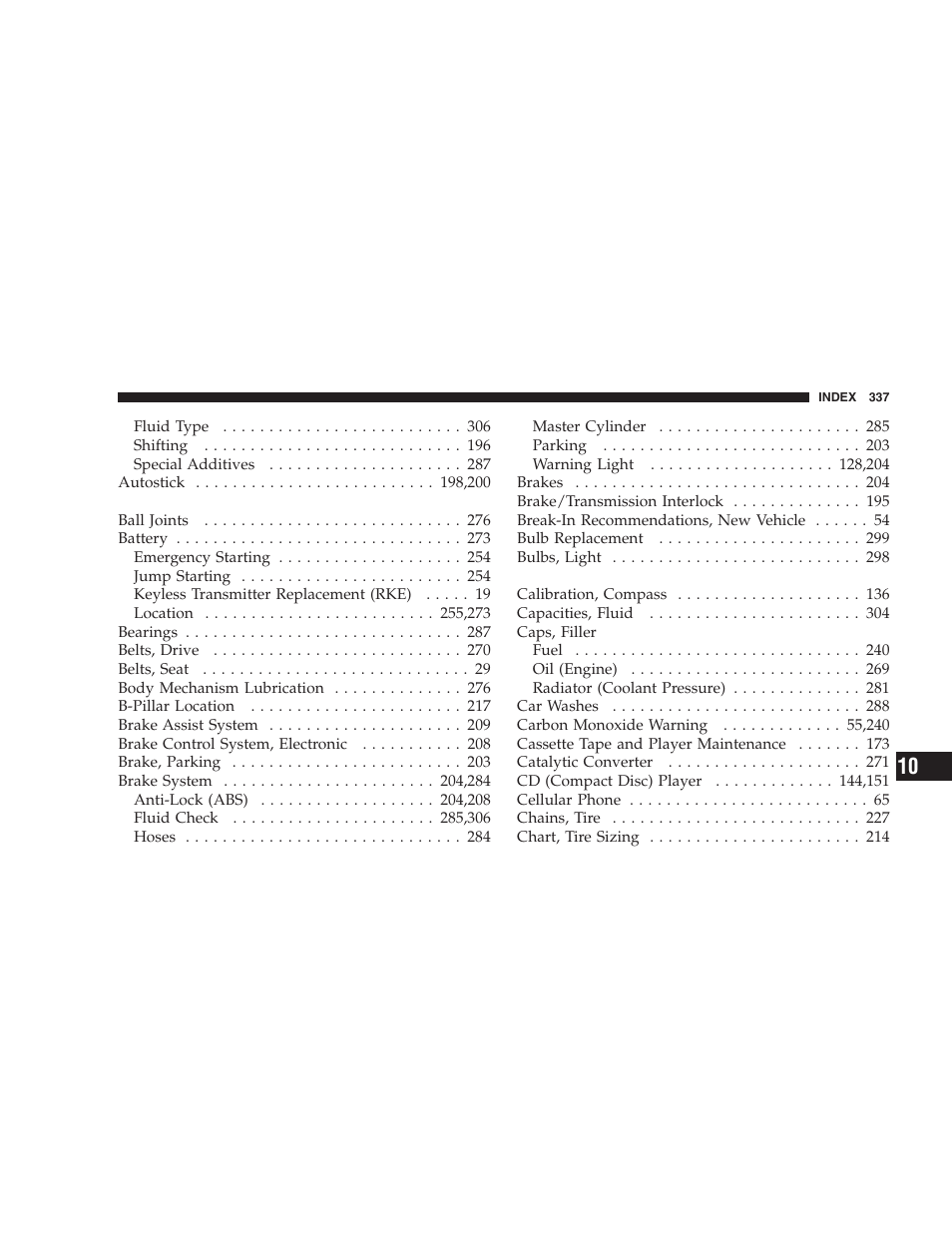 Dodge 2007 Charger SRT8 User Manual | Page 337 / 352