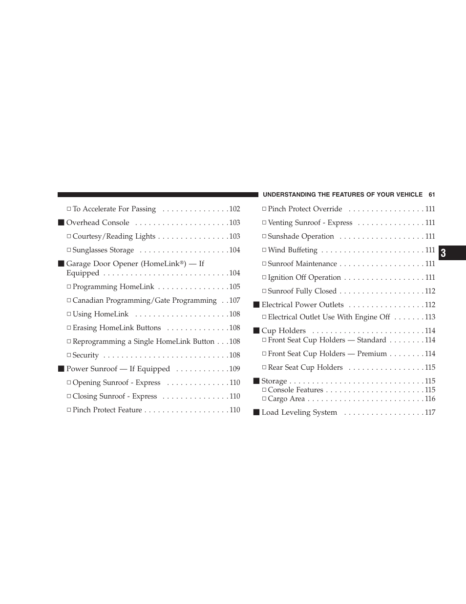 Dodge 2007 Charger SRT8 User Manual | Page 61 / 352