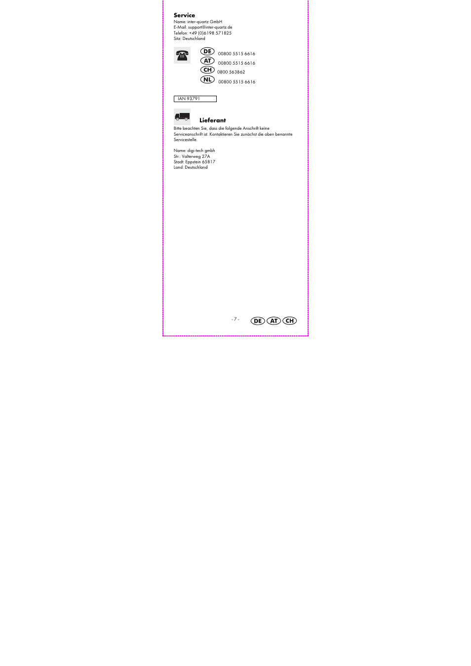 Auriol 1-LD3794-1 User Manual | Page 9 / 37