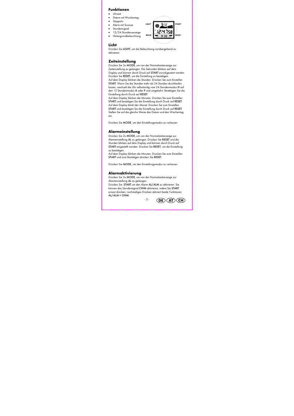 Auriol 1-LD3794-3 User Manual | Page 5 / 36