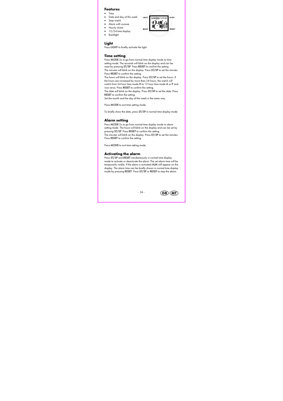 Auriol 1-LD3794-1 User Manual | Page 26 / 37