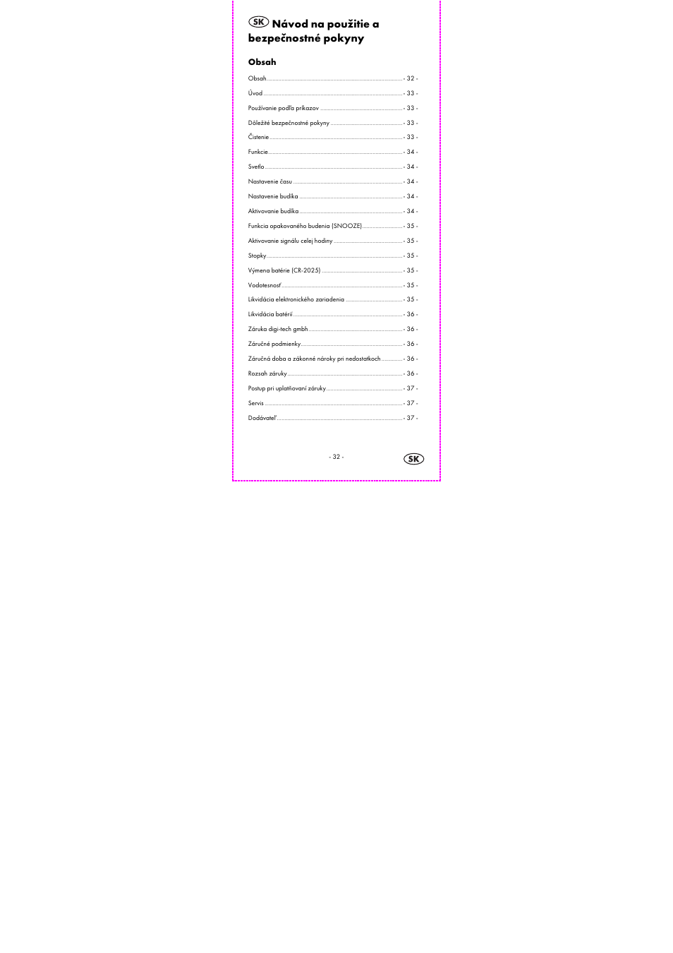 Auriol 1-LD3794-1 User Manual | Page 34 / 47
