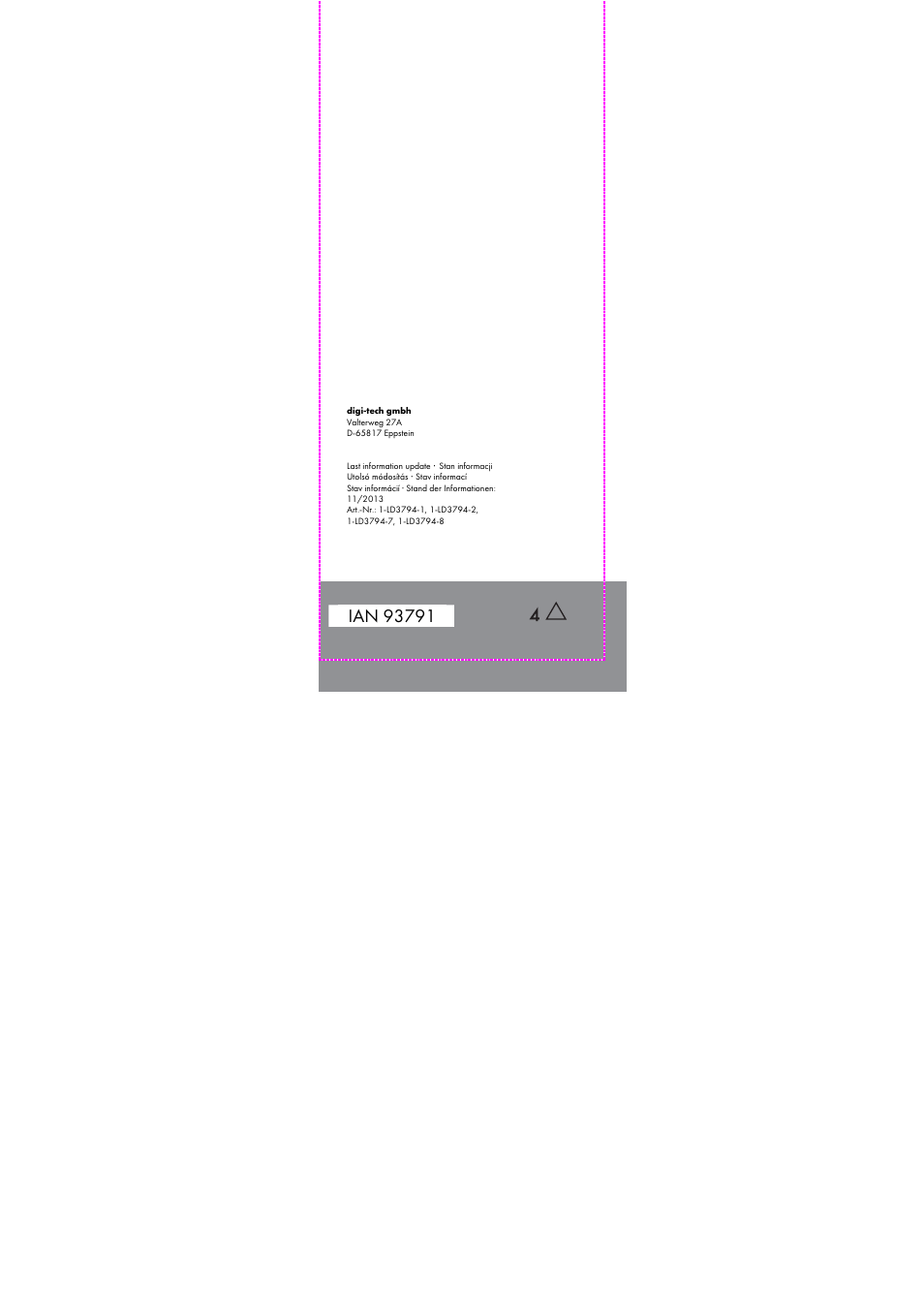Auriol 1-LD3794-1 User Manual | Page 47 / 47