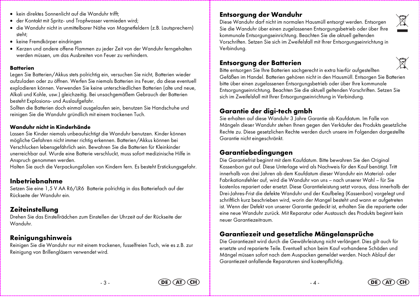 Auriol 4-LD3584 User Manual | Page 3 / 16