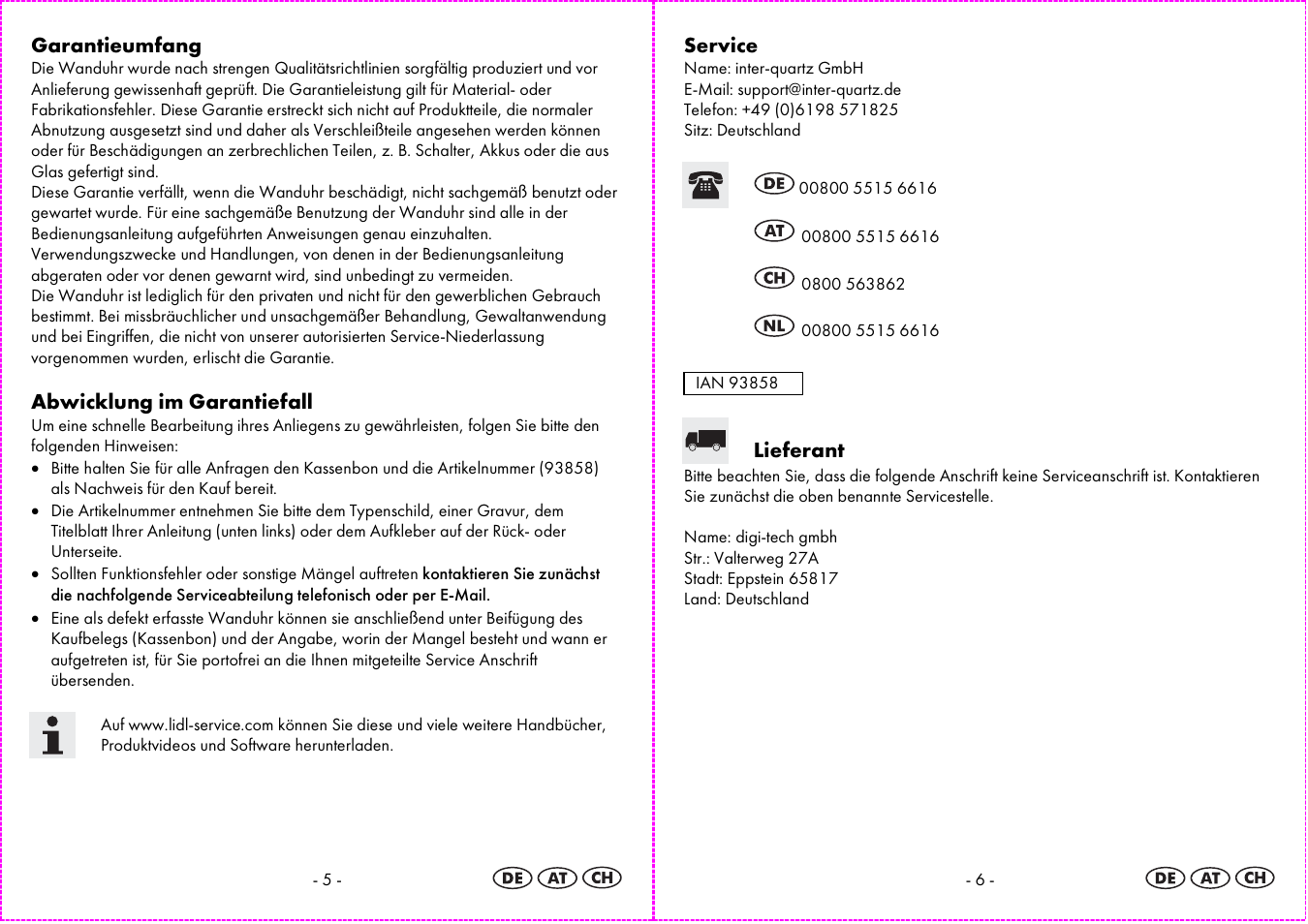 Auriol 4-LD3584 User Manual | Page 4 / 16