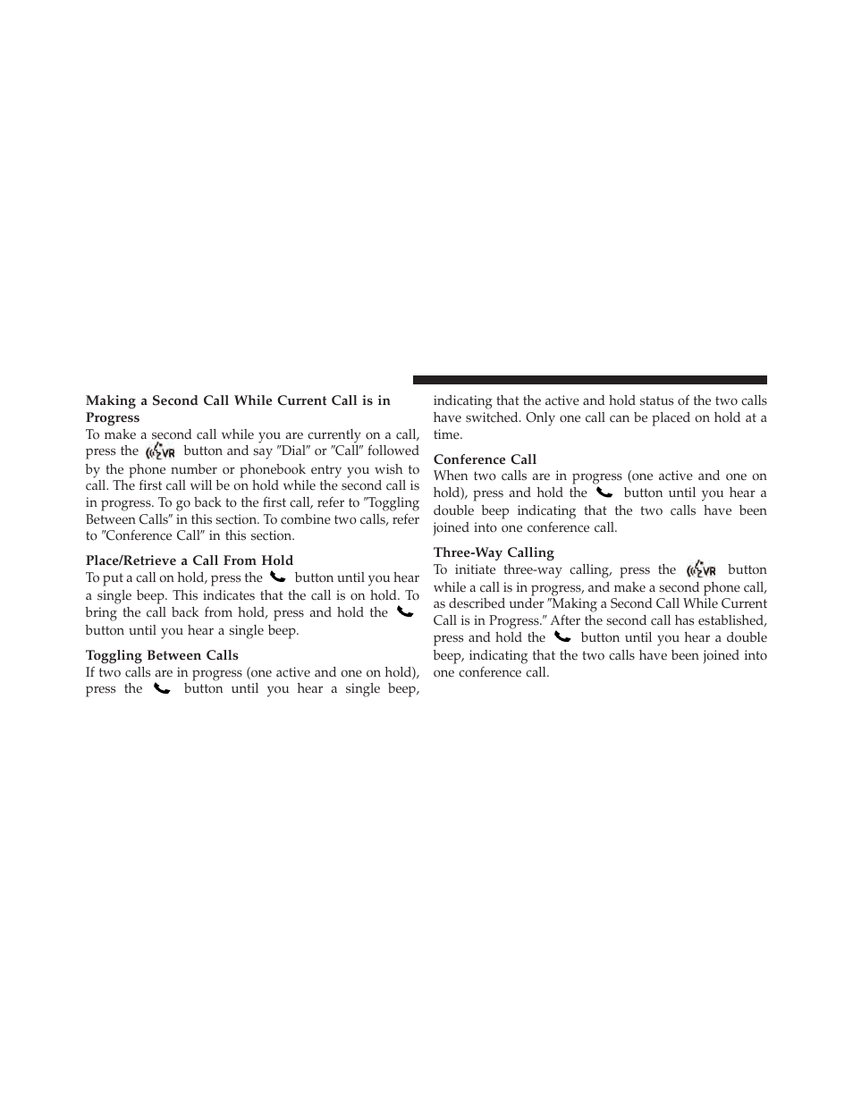 Dodge 2010 Caliber User Manual | Page 111 / 484