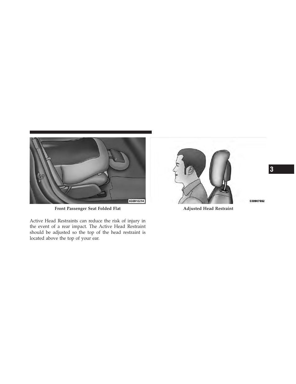 Adjusting active head restraints | Dodge 2010 Caliber User Manual | Page 140 / 484