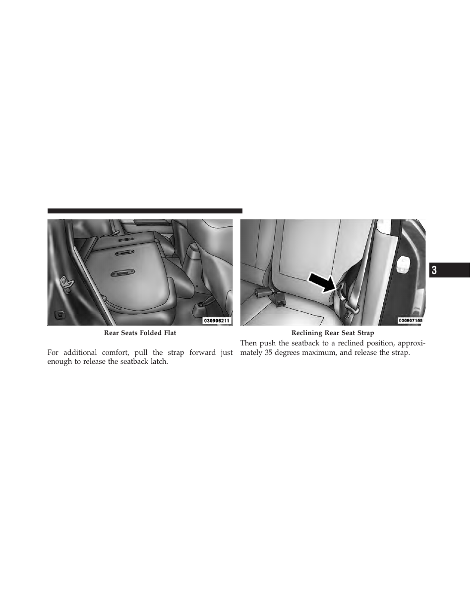 Reclining rear seat — if equipped | Dodge 2010 Caliber User Manual | Page 144 / 484