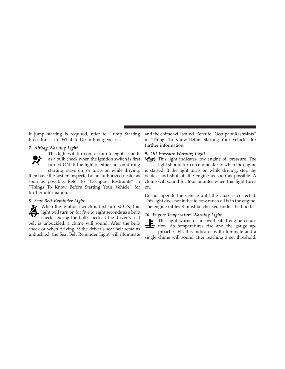 Dodge 2010 Caliber User Manual | Page 195 / 484