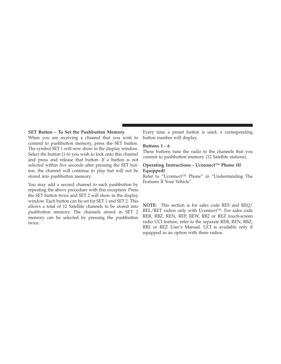 Universal consumer interface (uci) 0.5 — if, Equipped | Dodge 2010 Caliber User Manual | Page 263 / 484