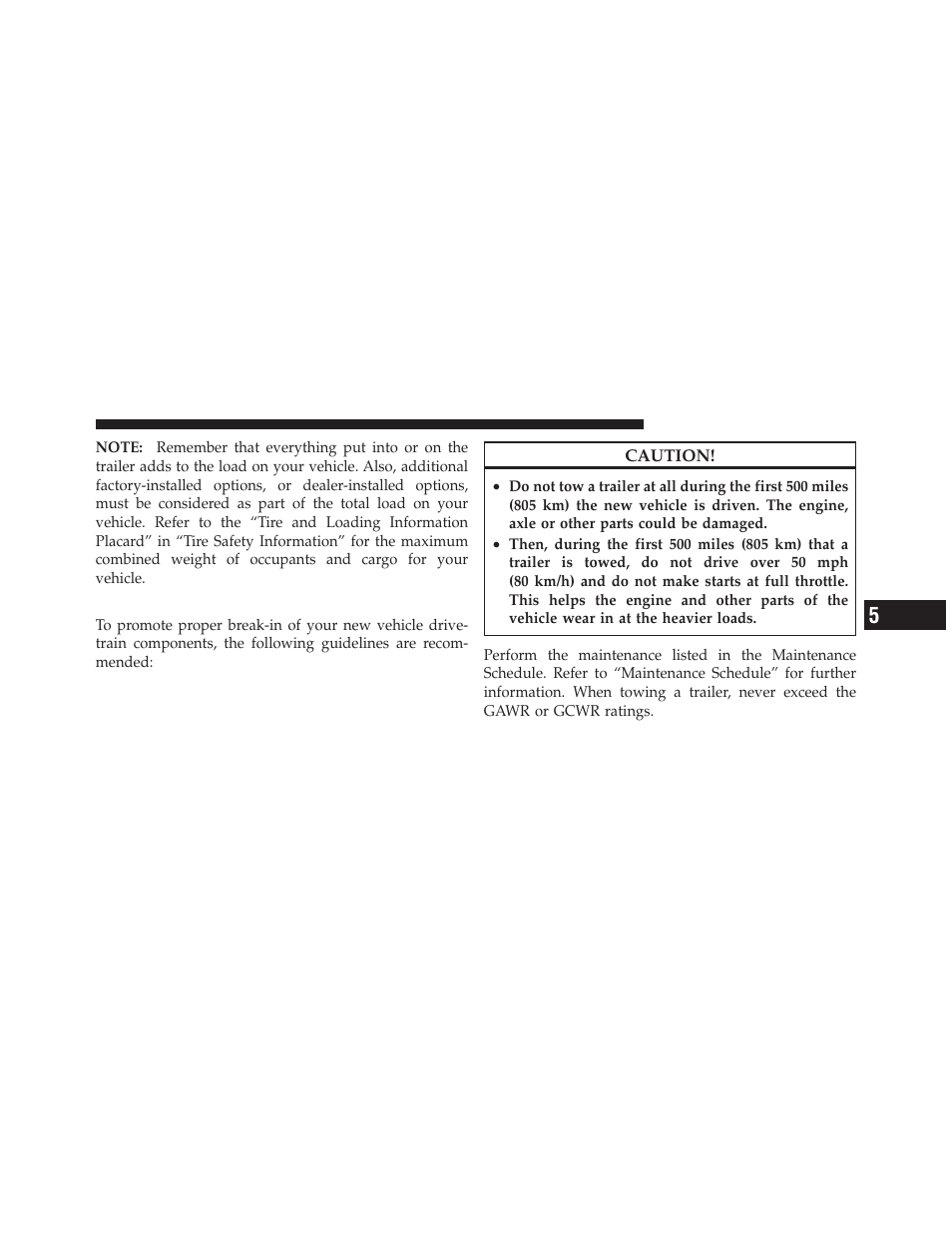 Towing requirements | Dodge 2010 Caliber User Manual | Page 364 / 484