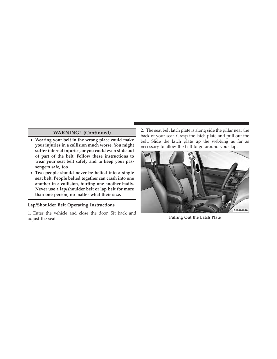 Dodge 2010 Caliber User Manual | Page 41 / 484