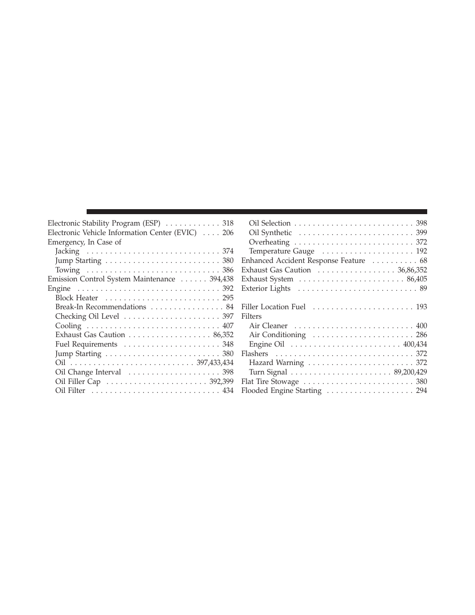 Dodge 2010 Caliber User Manual | Page 471 / 484