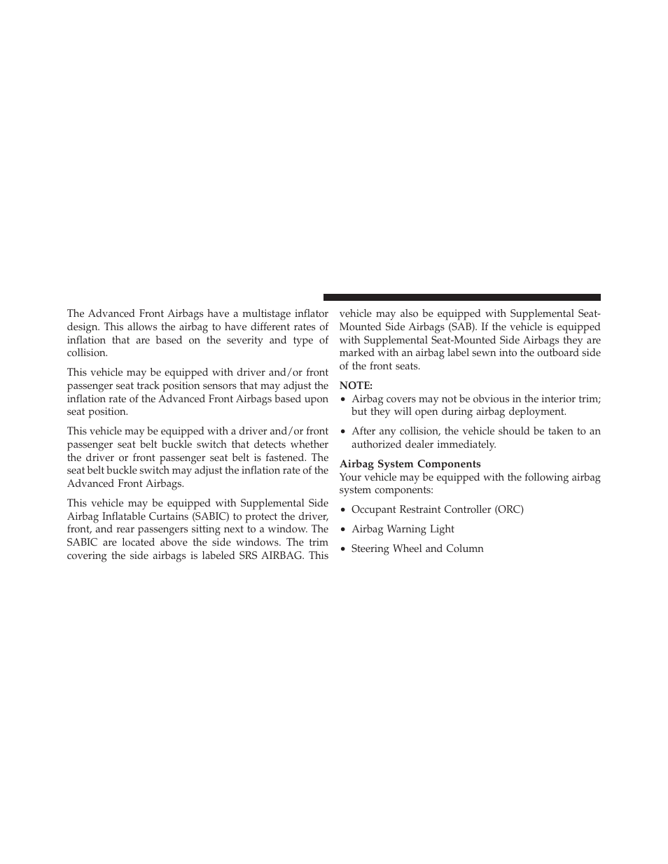 Dodge 2010 Caliber User Manual | Page 59 / 484