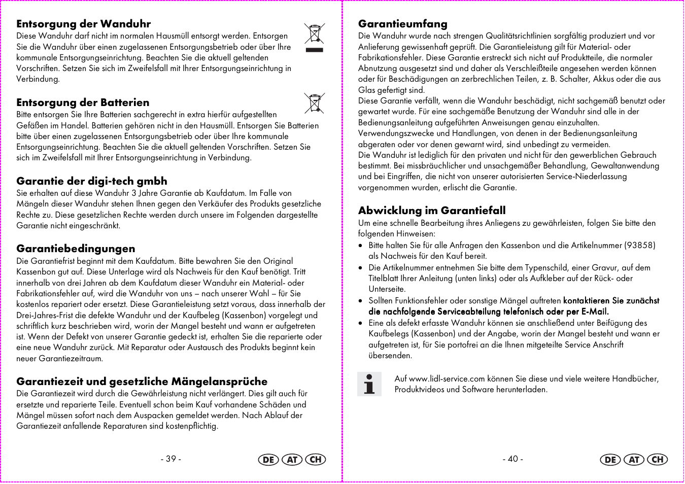 Auriol 4-LD3584 User Manual | Page 21 / 22