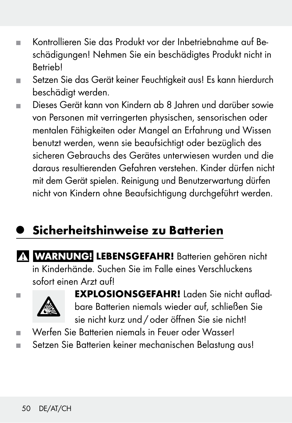 Auriol Z31793 User Manual | Page 50 / 61