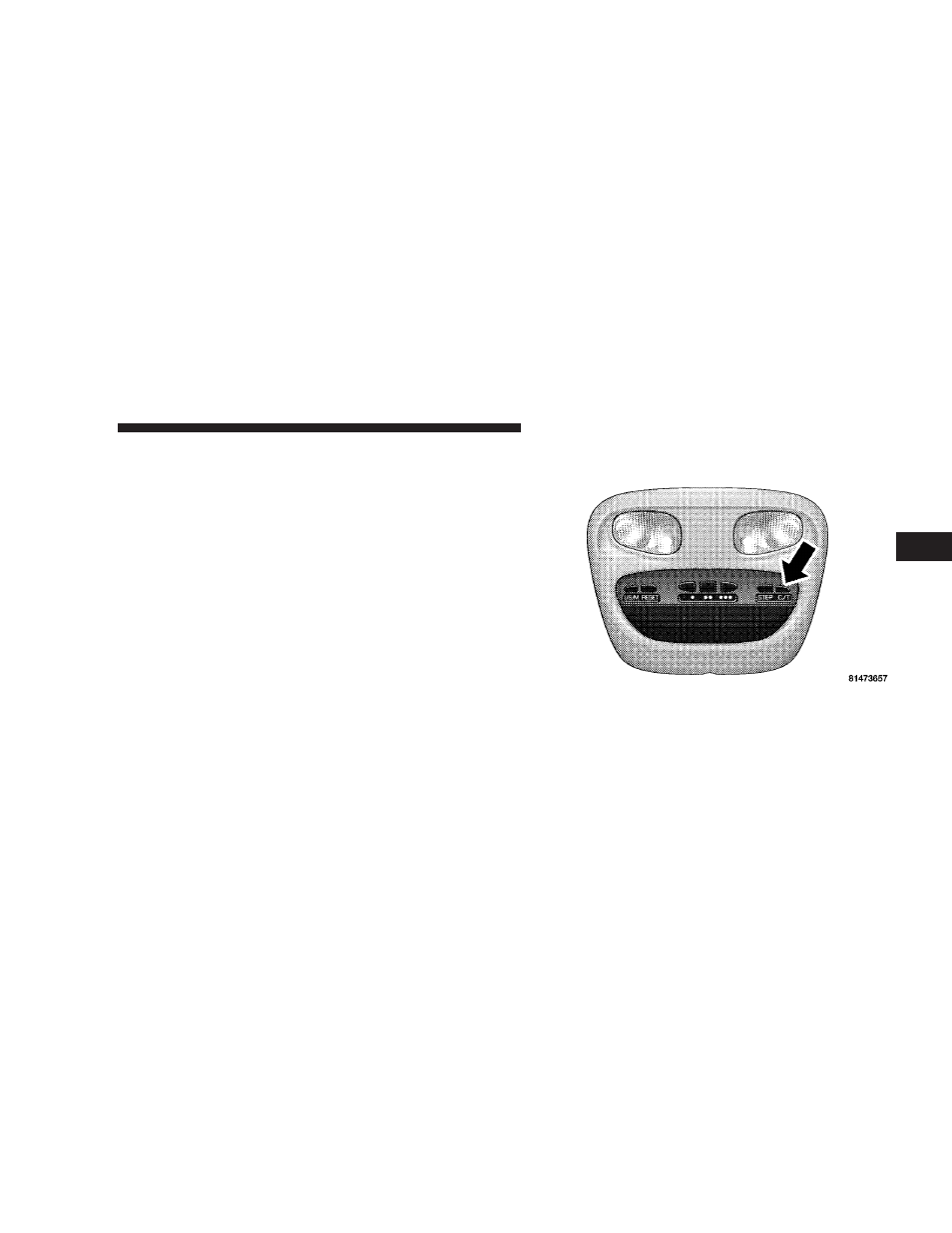 Trip odometer (odo), Elapsed time (et), C/t button | Dodge 2008 Dakota User Manual | Page 129 / 426