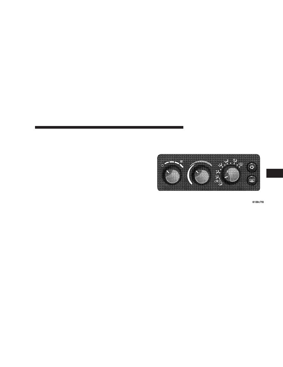 Radio operation and cellular phones, Climate controls, Air conditioning and heater | Dodge 2008 Dakota User Manual | Page 209 / 426