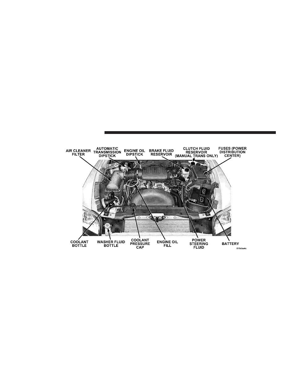 7l engine compartment | Dodge 2008 Dakota User Manual | Page 332 / 426