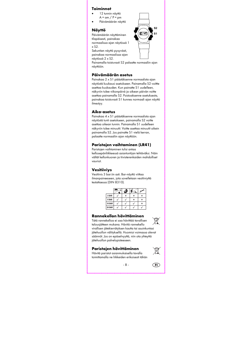 Auriol 2-LD3614-8 User Manual | Page 10 / 41