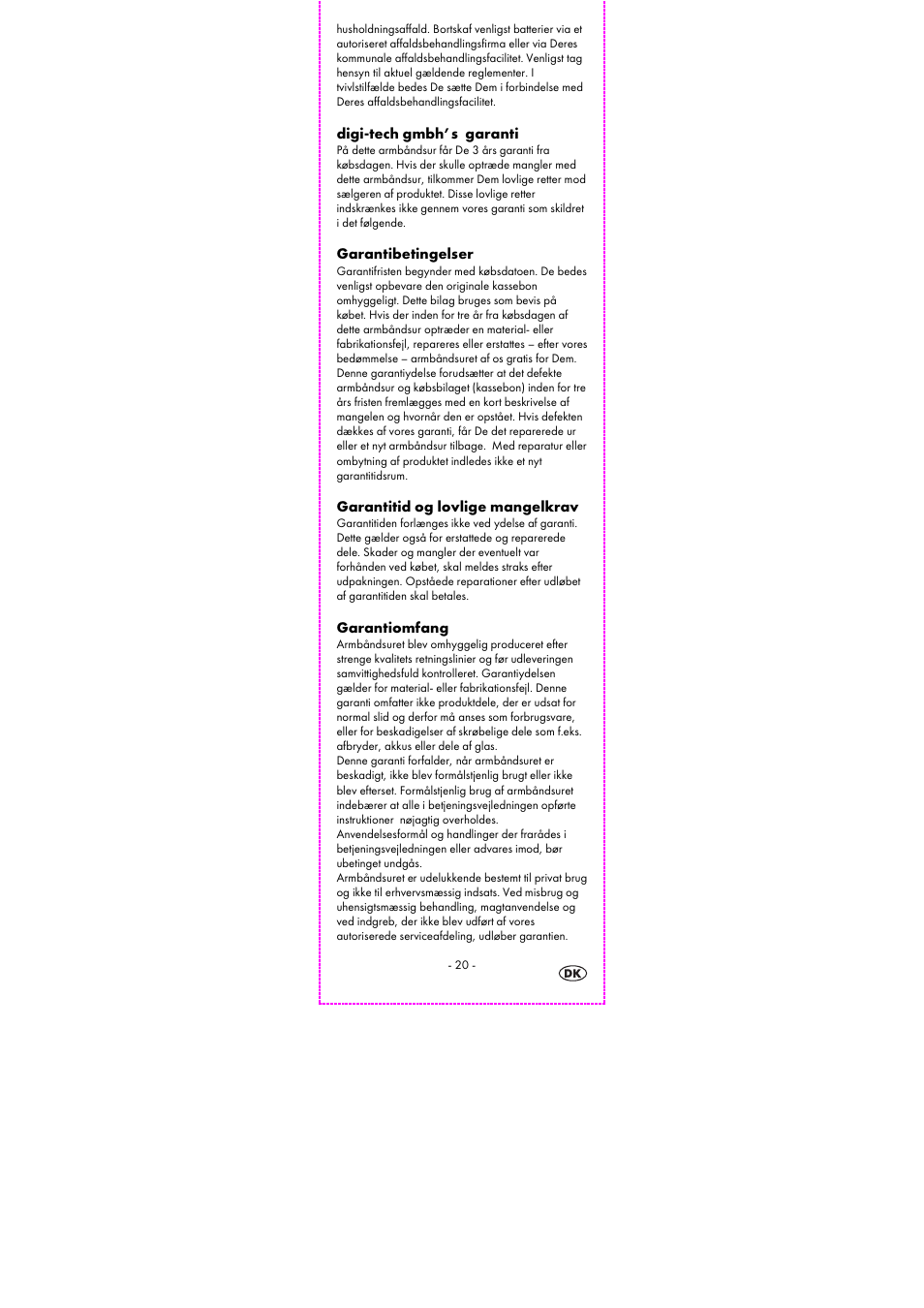 Auriol 2-LD3614-8 User Manual | Page 22 / 41