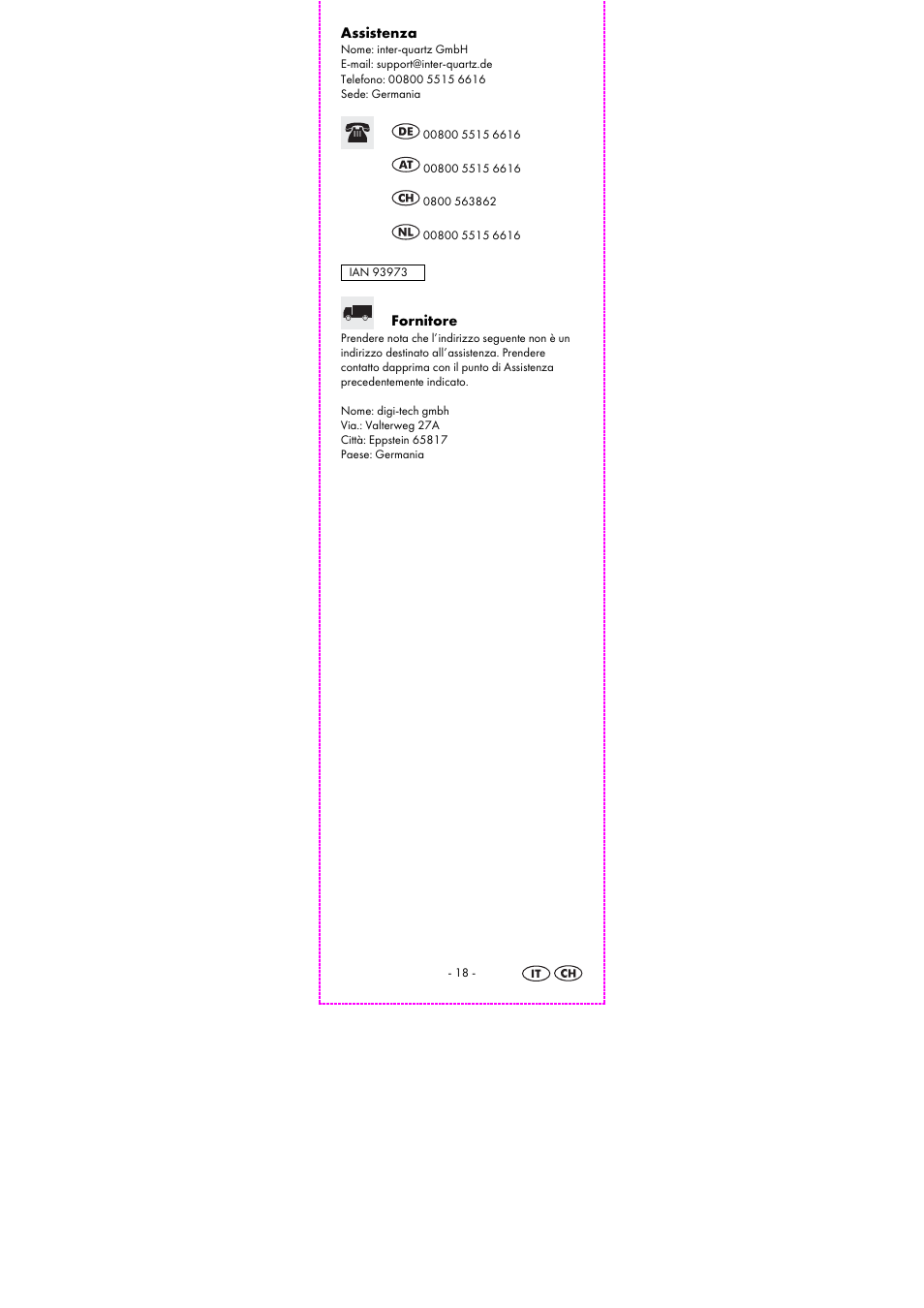 Auriol 2-LD3614-8 User Manual | Page 20 / 31