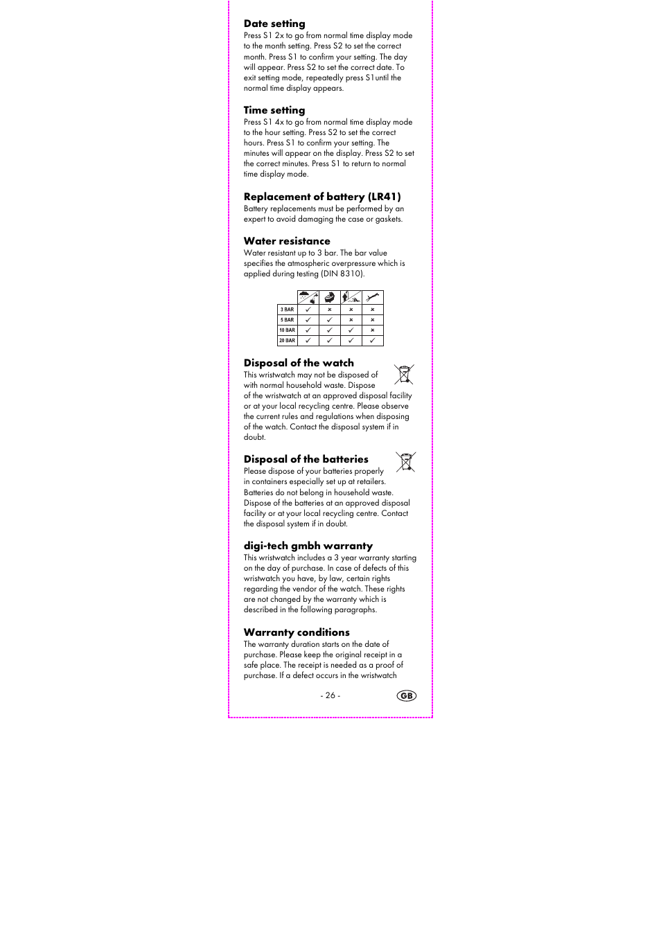 Auriol 2-LD3614-8 User Manual | Page 28 / 31