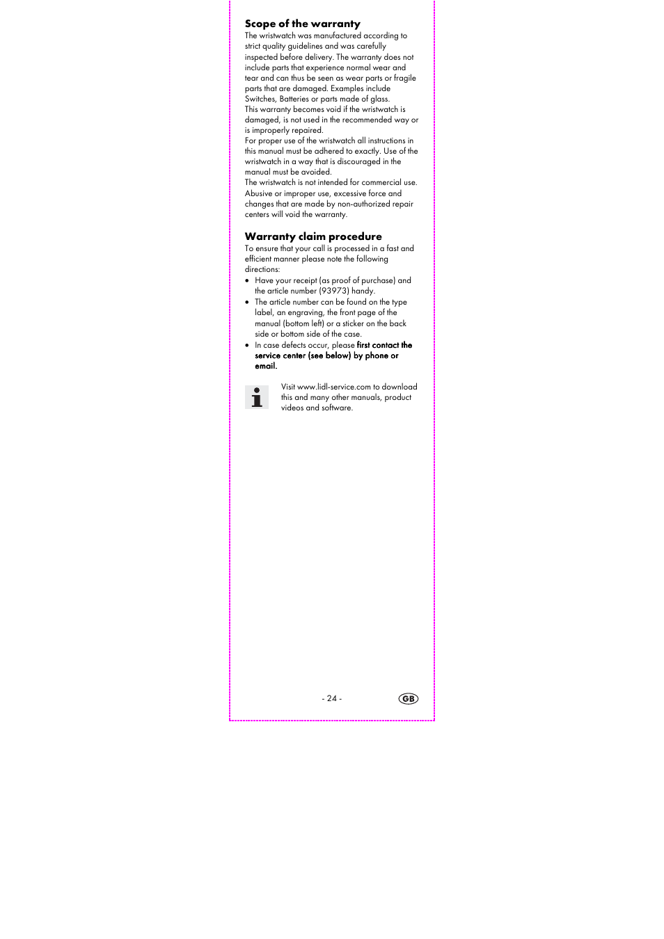 Auriol 2-LD3614-1-7 User Manual | Page 26 / 28