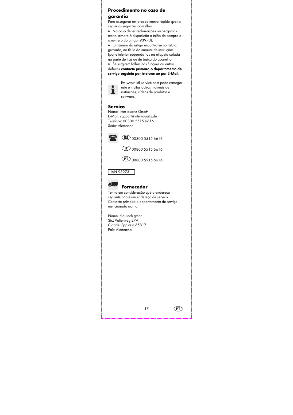 Auriol 2-LD3614-8 User Manual | Page 19 / 31