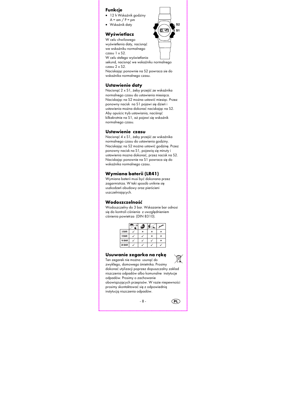 Auriol 2-LD3614-8 User Manual | Page 10 / 40