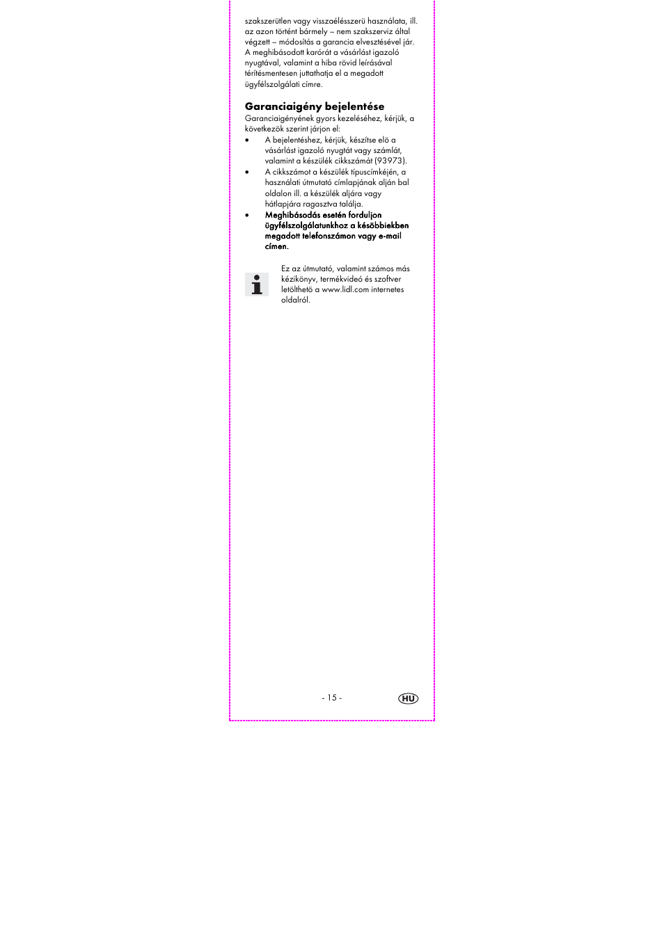 Auriol 2-LD3614-8 User Manual | Page 17 / 40