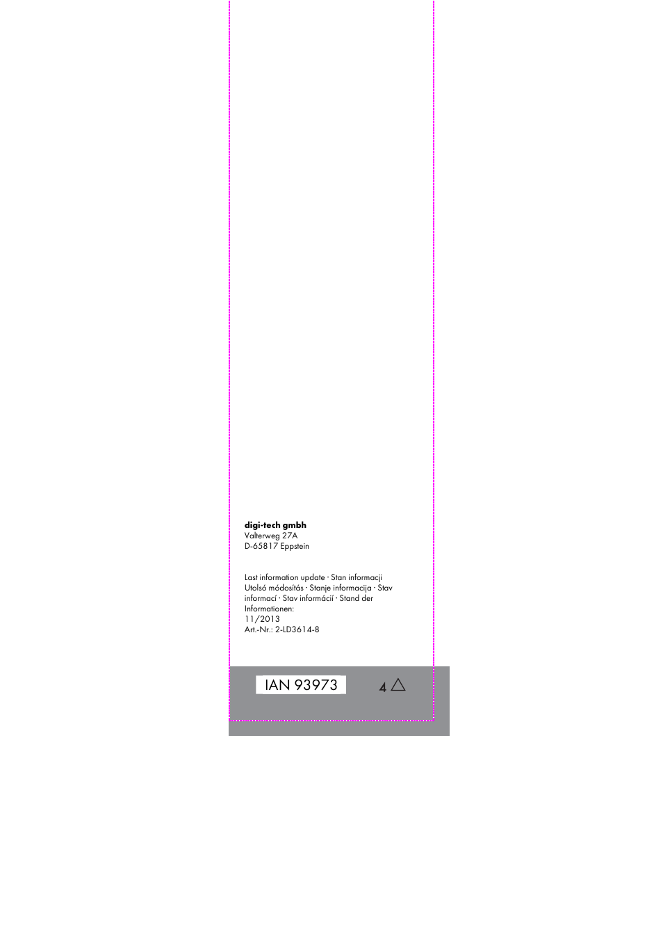 Auriol 2-LD3614-8 User Manual | Page 40 / 40