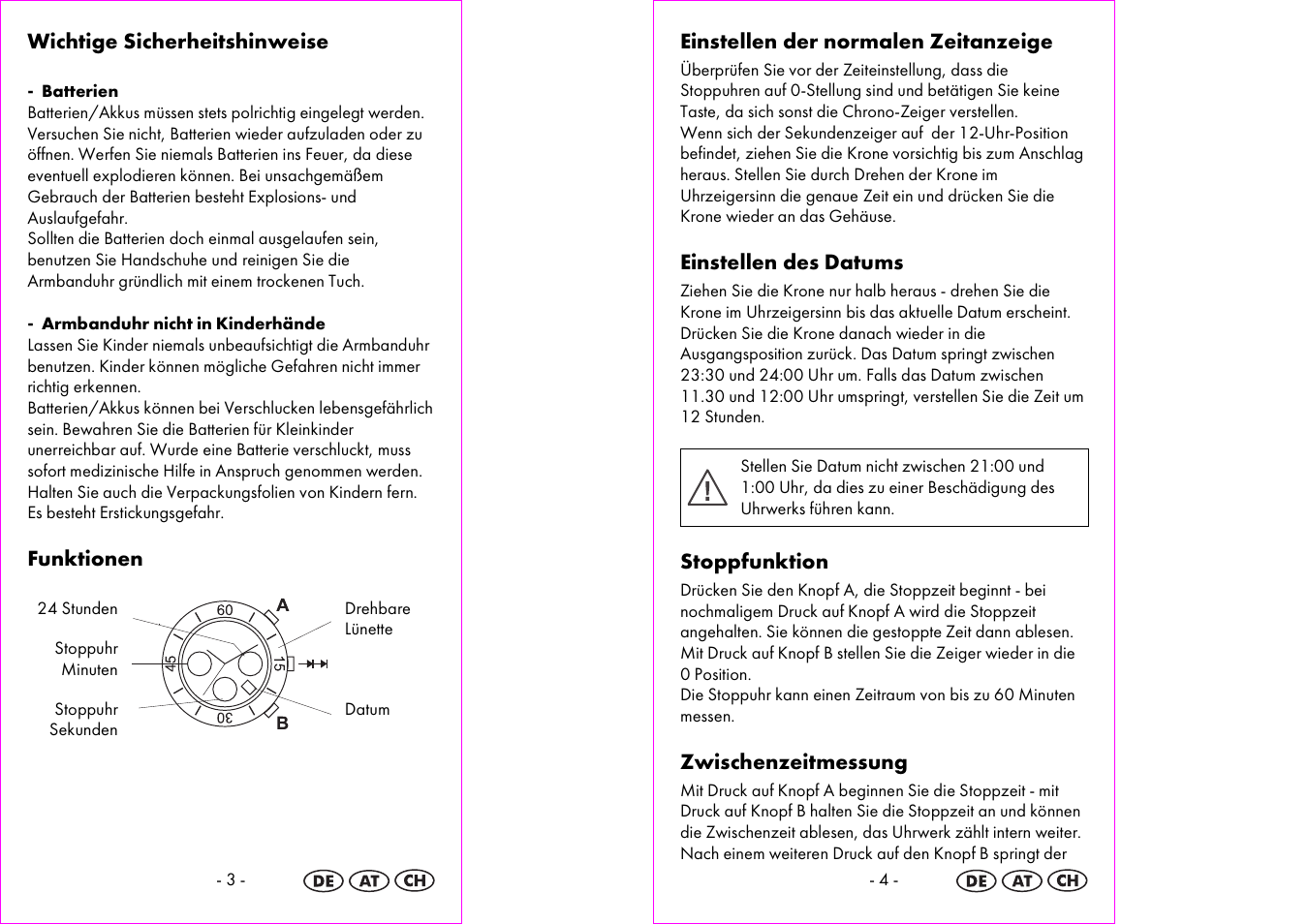 Auriol 2-LD3564 User Manual | Page 3 / 20