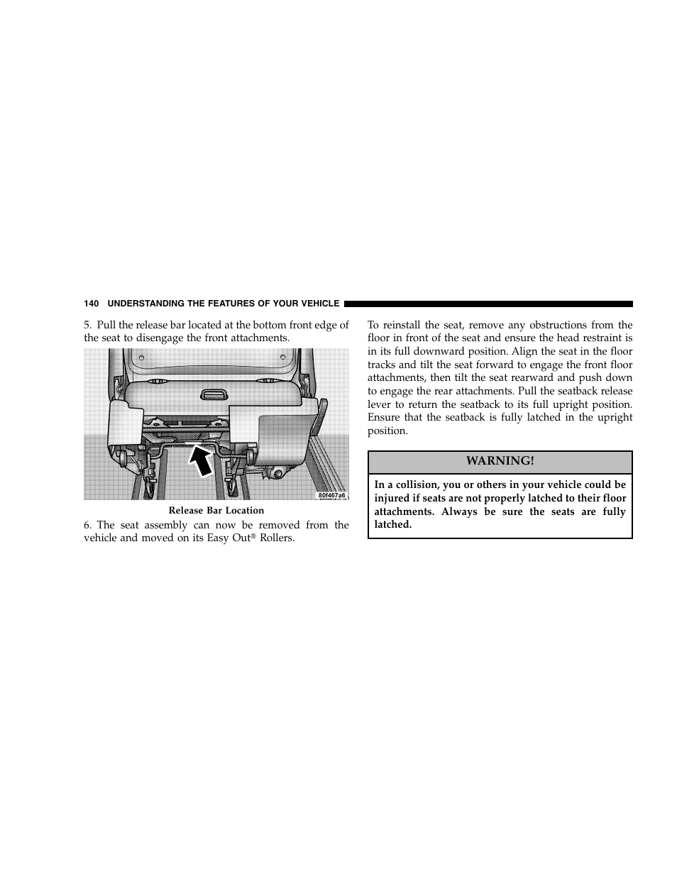 Dodge 2007 Caravan User Manual | Page 140 / 520