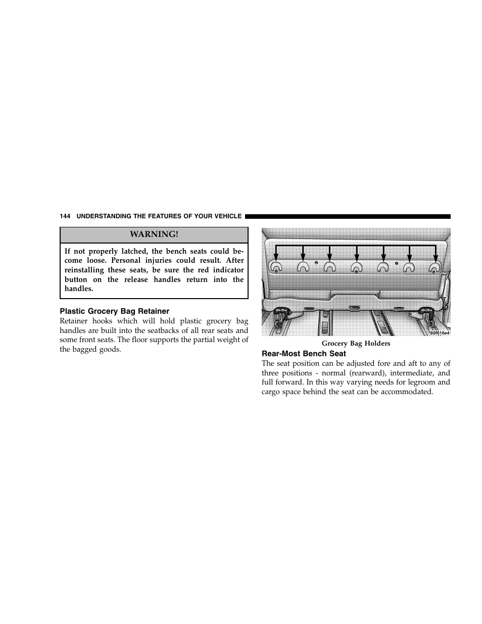 Dodge 2007 Caravan User Manual | Page 144 / 520