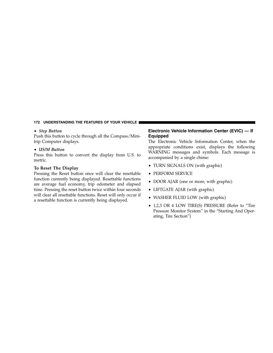 Dodge 2007 Caravan User Manual | Page 172 / 520