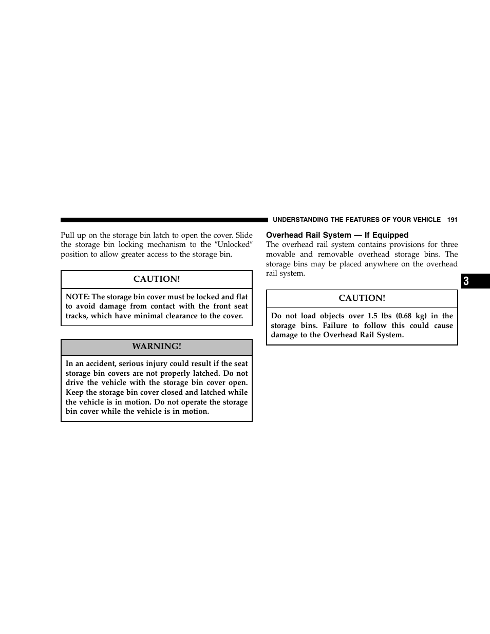 Dodge 2007 Caravan User Manual | Page 191 / 520