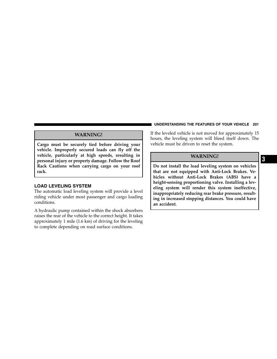 Dodge 2007 Caravan User Manual | Page 201 / 520
