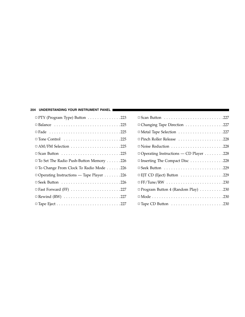 Dodge 2007 Caravan User Manual | Page 204 / 520