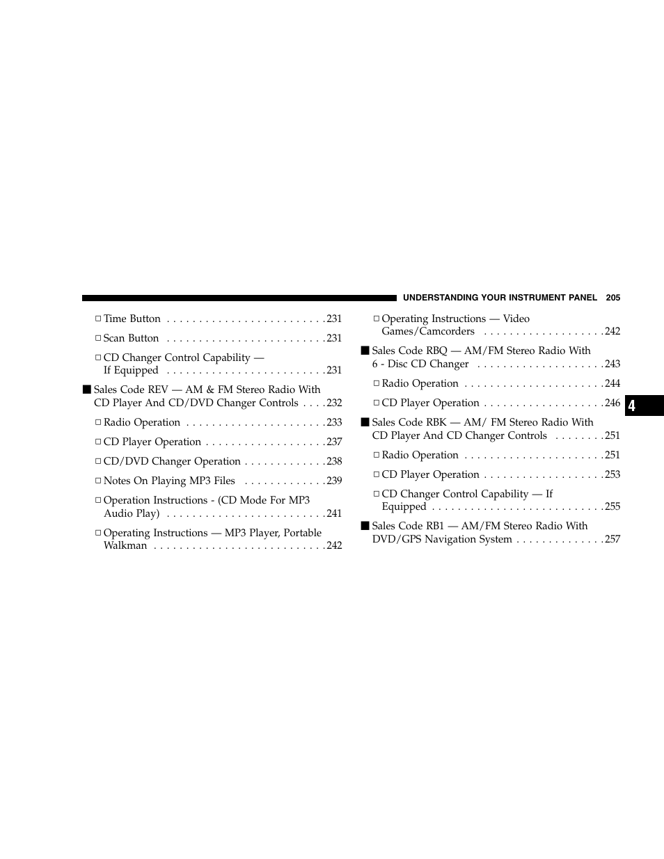 Dodge 2007 Caravan User Manual | Page 205 / 520