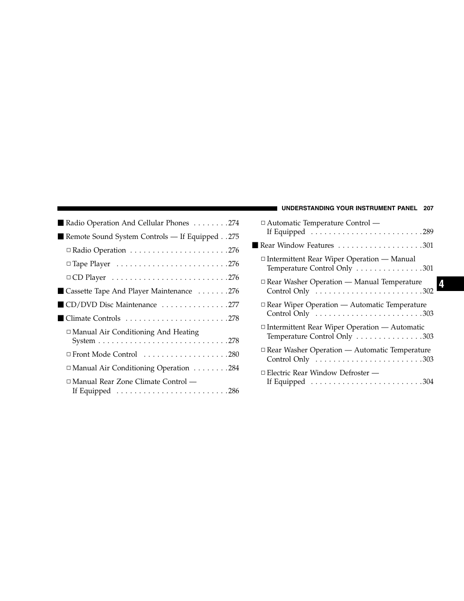 Dodge 2007 Caravan User Manual | Page 207 / 520