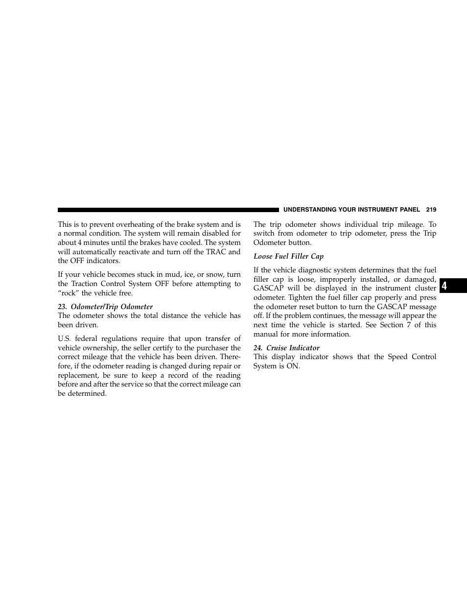 Dodge 2007 Caravan User Manual | Page 219 / 520