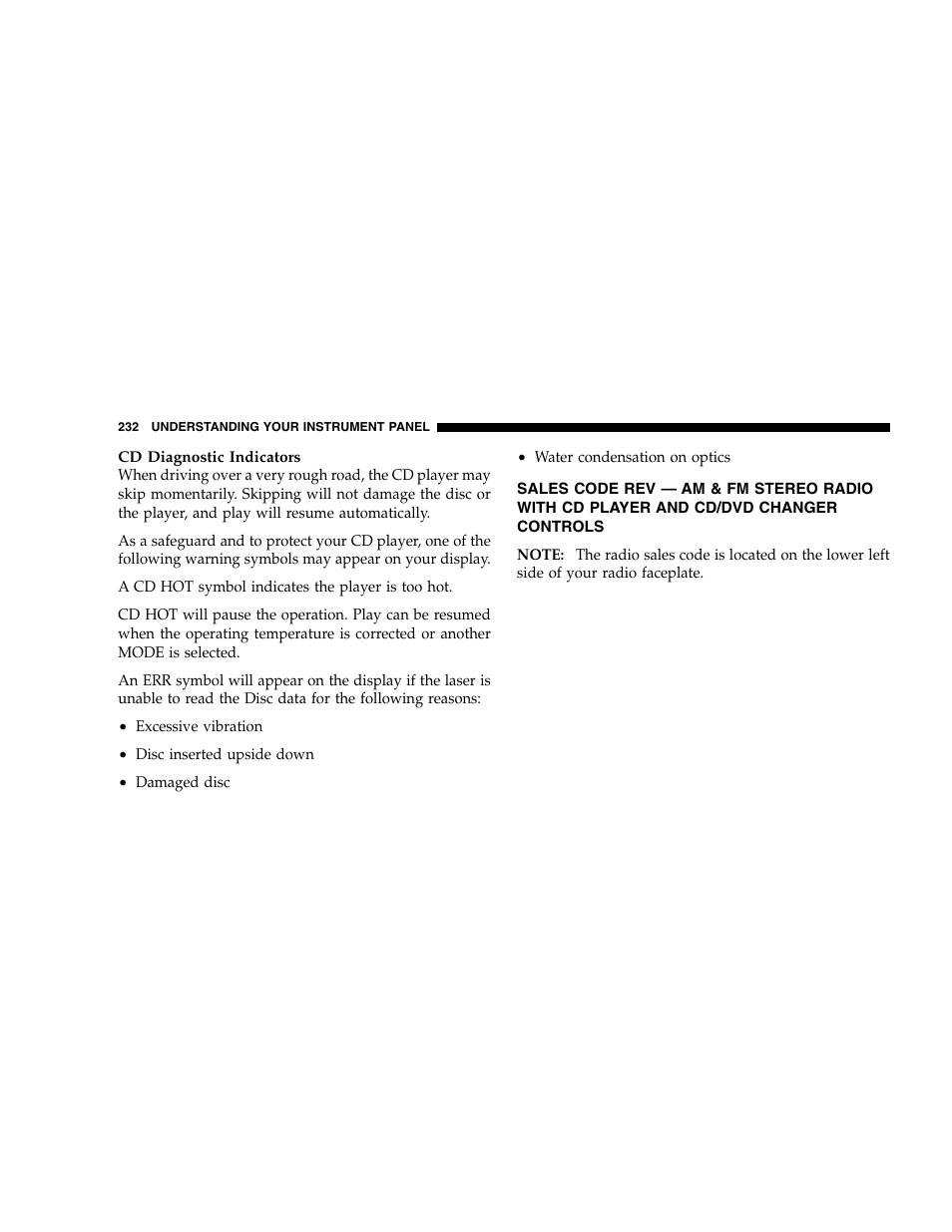 Dodge 2007 Caravan User Manual | Page 232 / 520