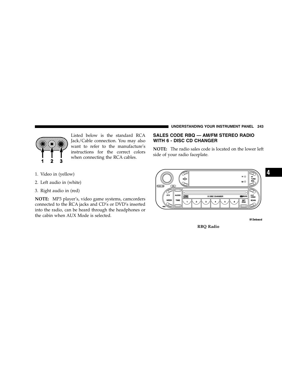 Dodge 2007 Caravan User Manual | Page 243 / 520